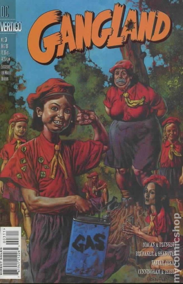 Gangland #3 VF 1998 Stock Image