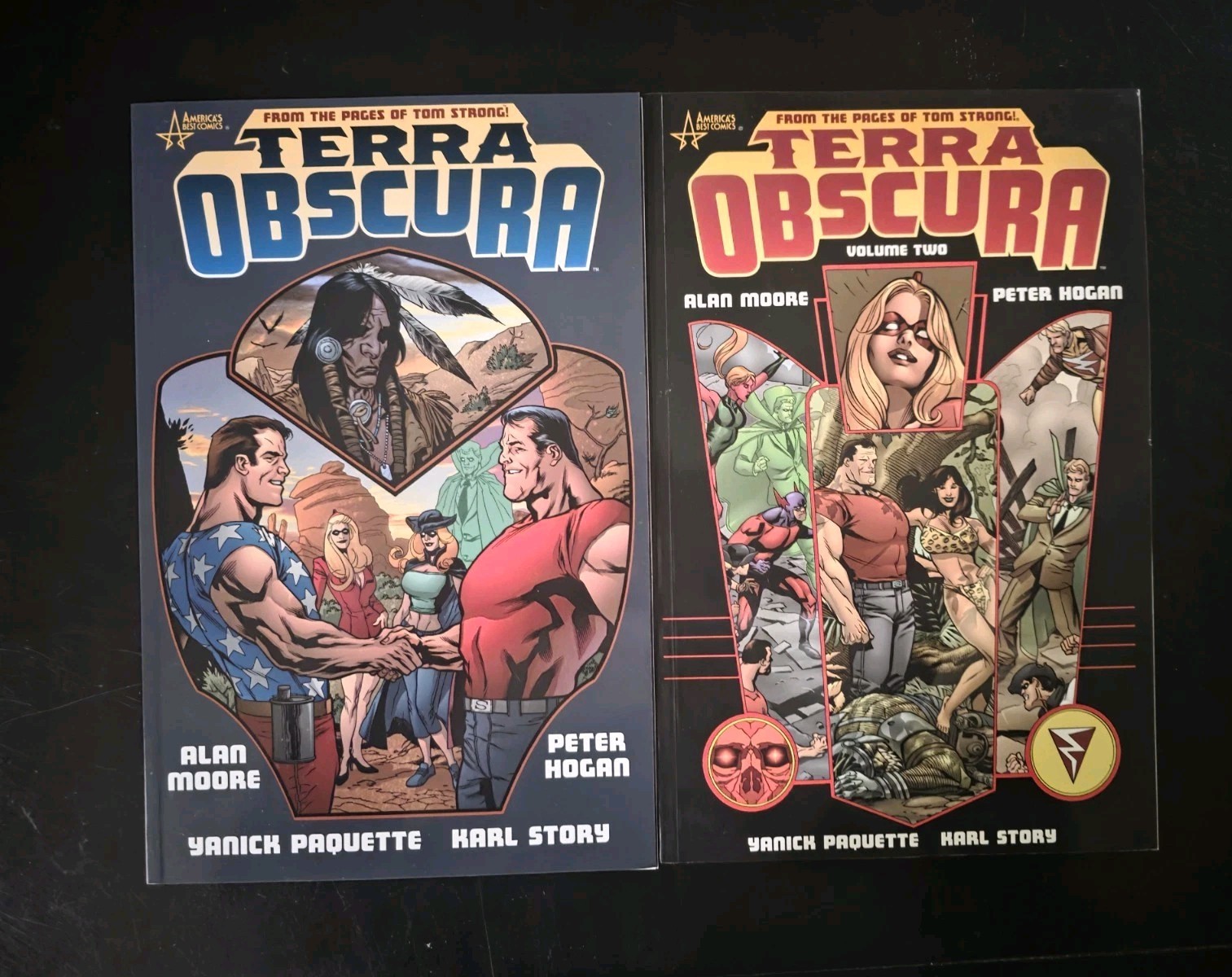 Terra Obscura - VOLUMES 1 & 2 - Alan Moore - Graphic Novels TPB