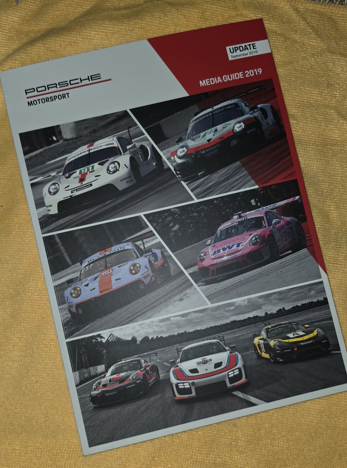 Porsche Motorsport Media GUIDE UPDATED SEPT 2019 Rare