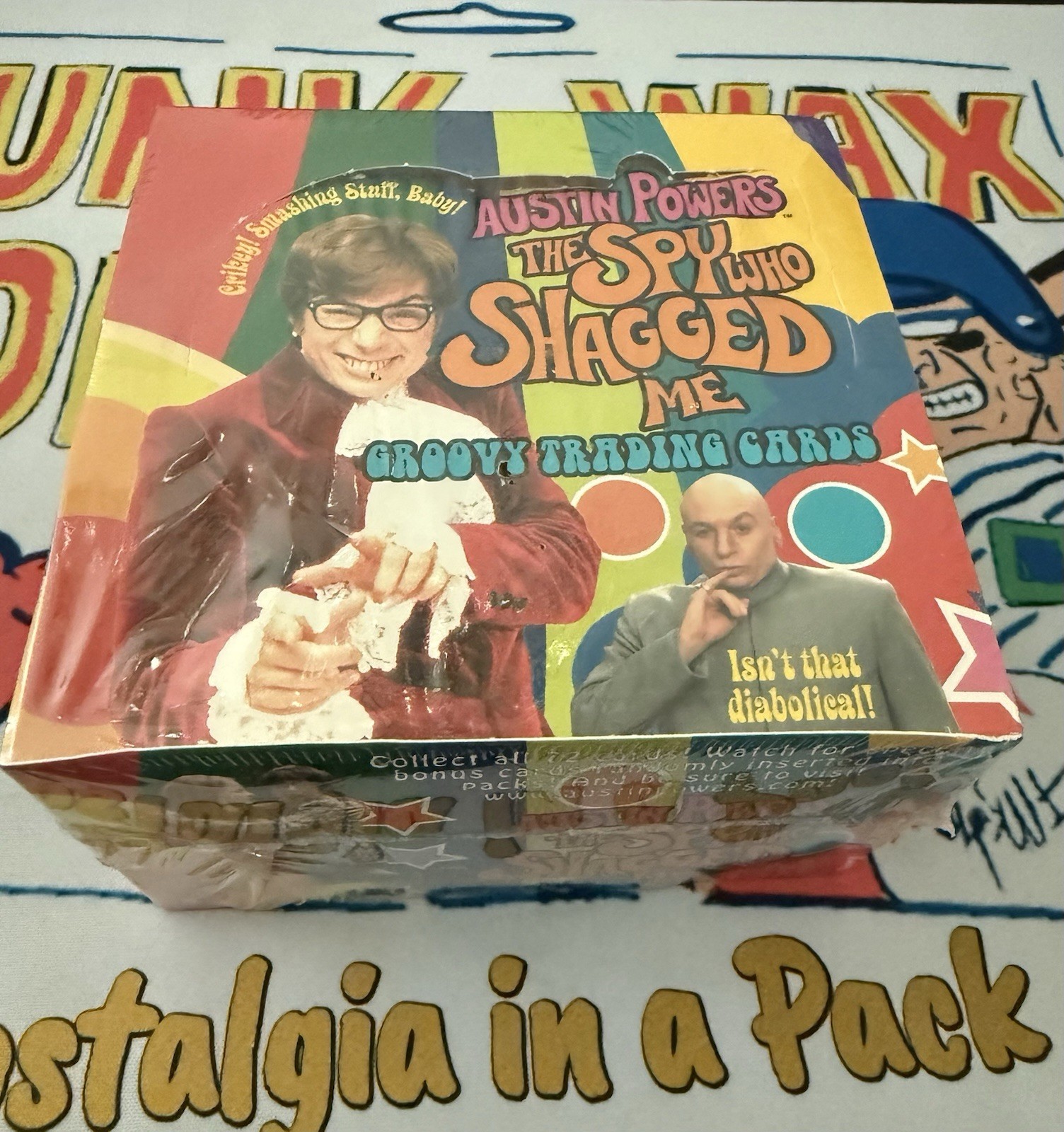 (1) 1999 Cornerstone Austin Powers The Spy Who Shagged Me Trading Card Box