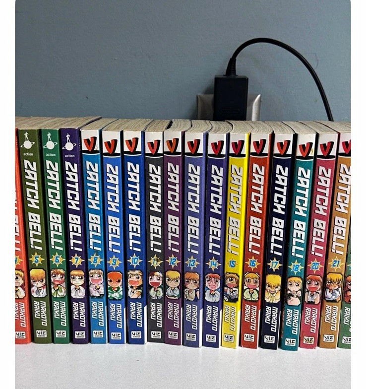 Zatch Bell Manga Lot - Makoto Raiku - VIZ Media  Missing #19 and #24