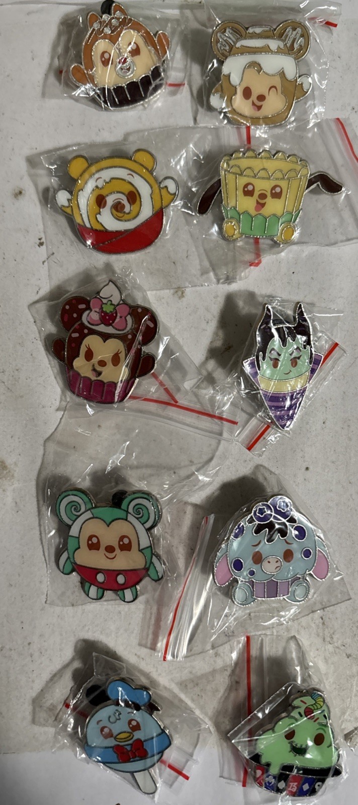 Disney Munchlings Set  Goofy Cool Mint Hades  Pluto Eeyore ETC  Lot of 10