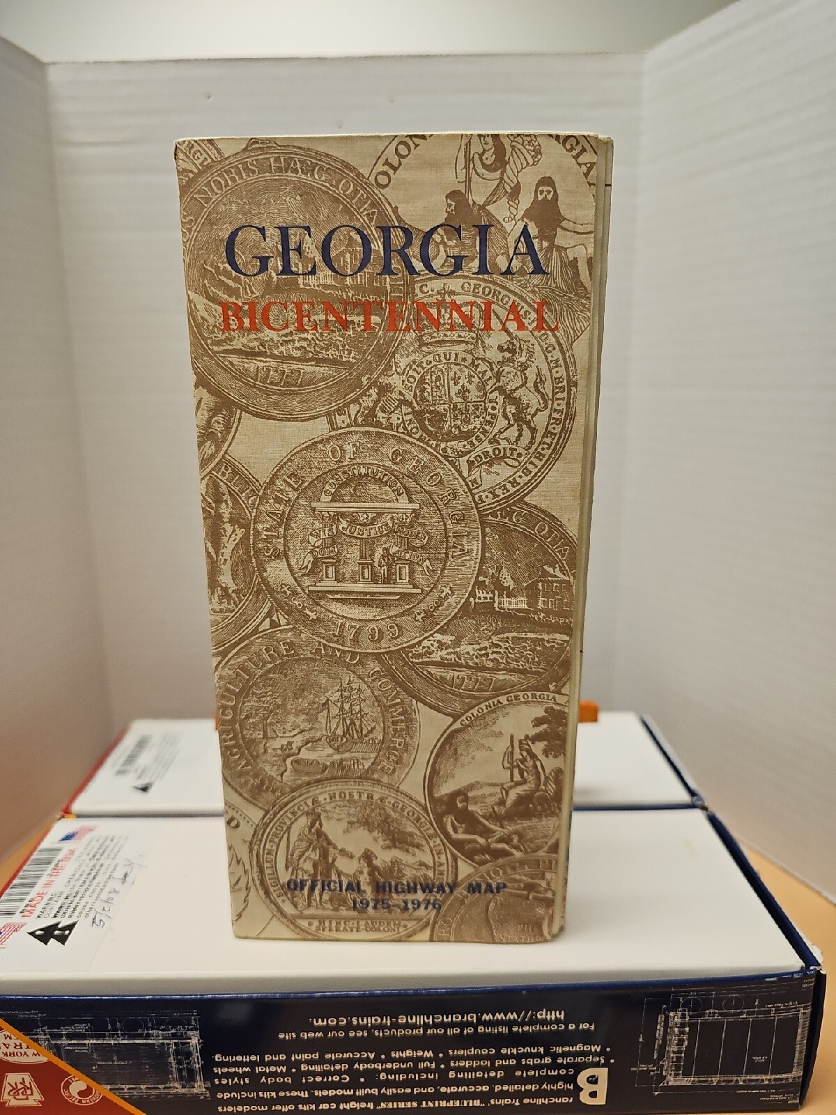  Georgia Bicentennial Official Highway Map Travel 1975-1976