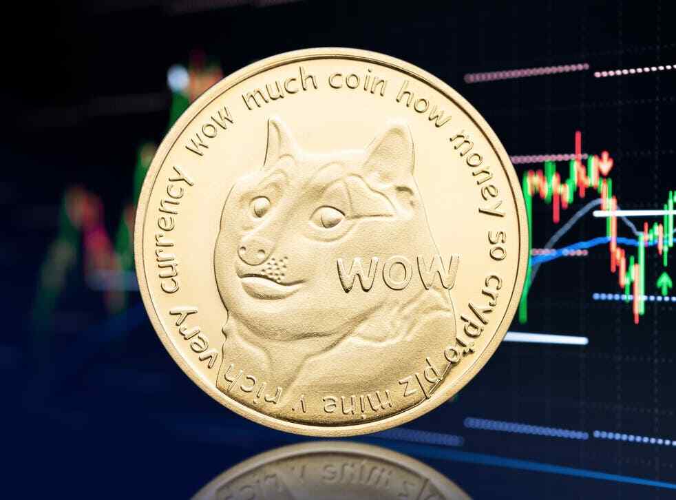 Dogecoin Doge Coin Crypto Currency Collectible Gold Commemorative Collector Gift
