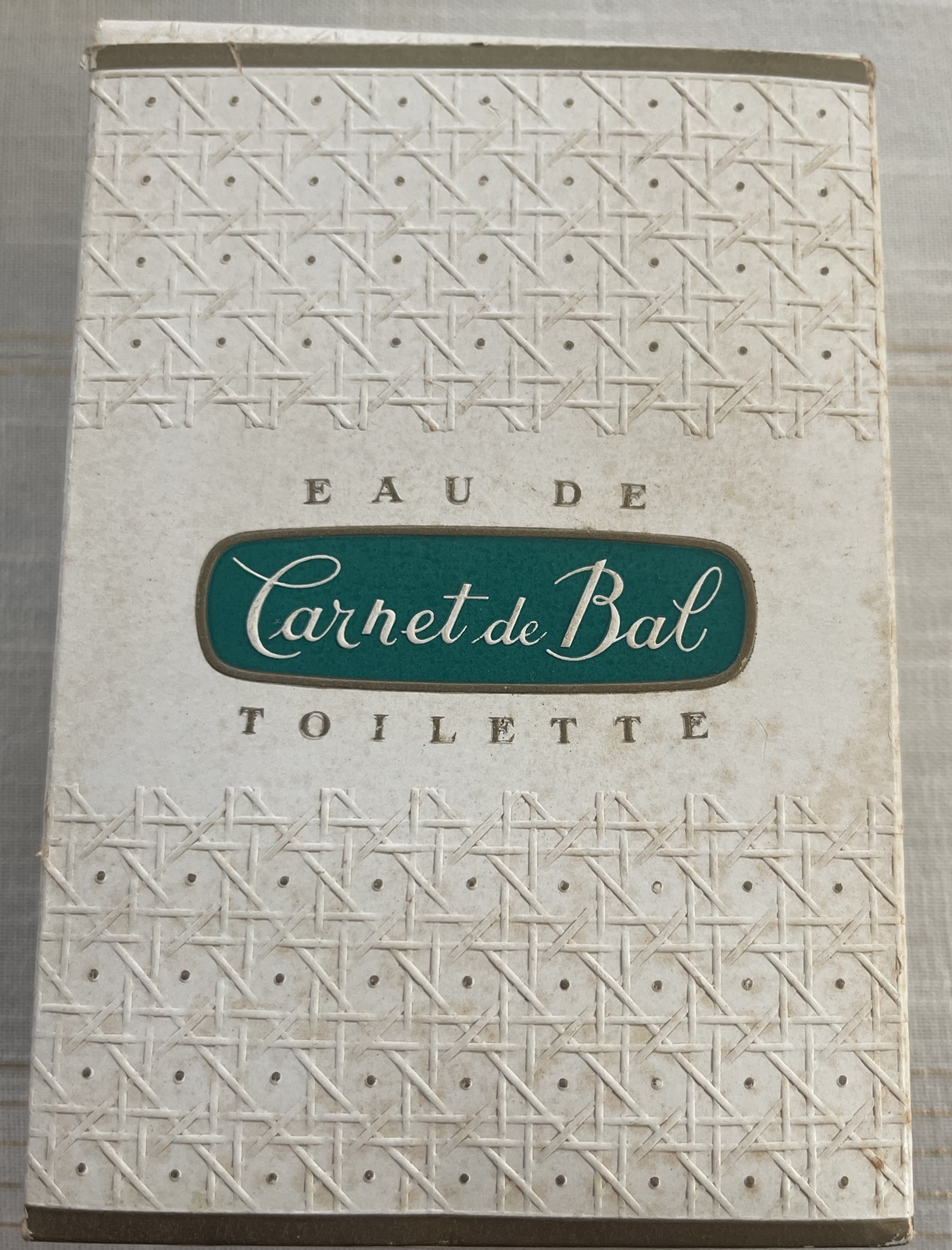 Vintage Revillon CARNET DE BAL Eau De Toilette 4 Fl Oz Splash RARE Original Box