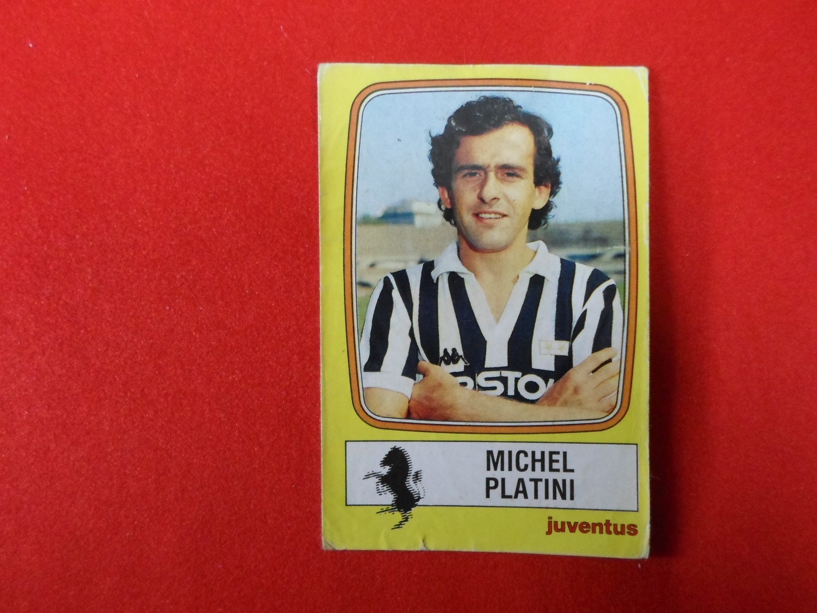 FOOTBALLERS 1985-86 -Panini - Figures No. 120 - PLATINI - JUVENTUS - NEW MINT