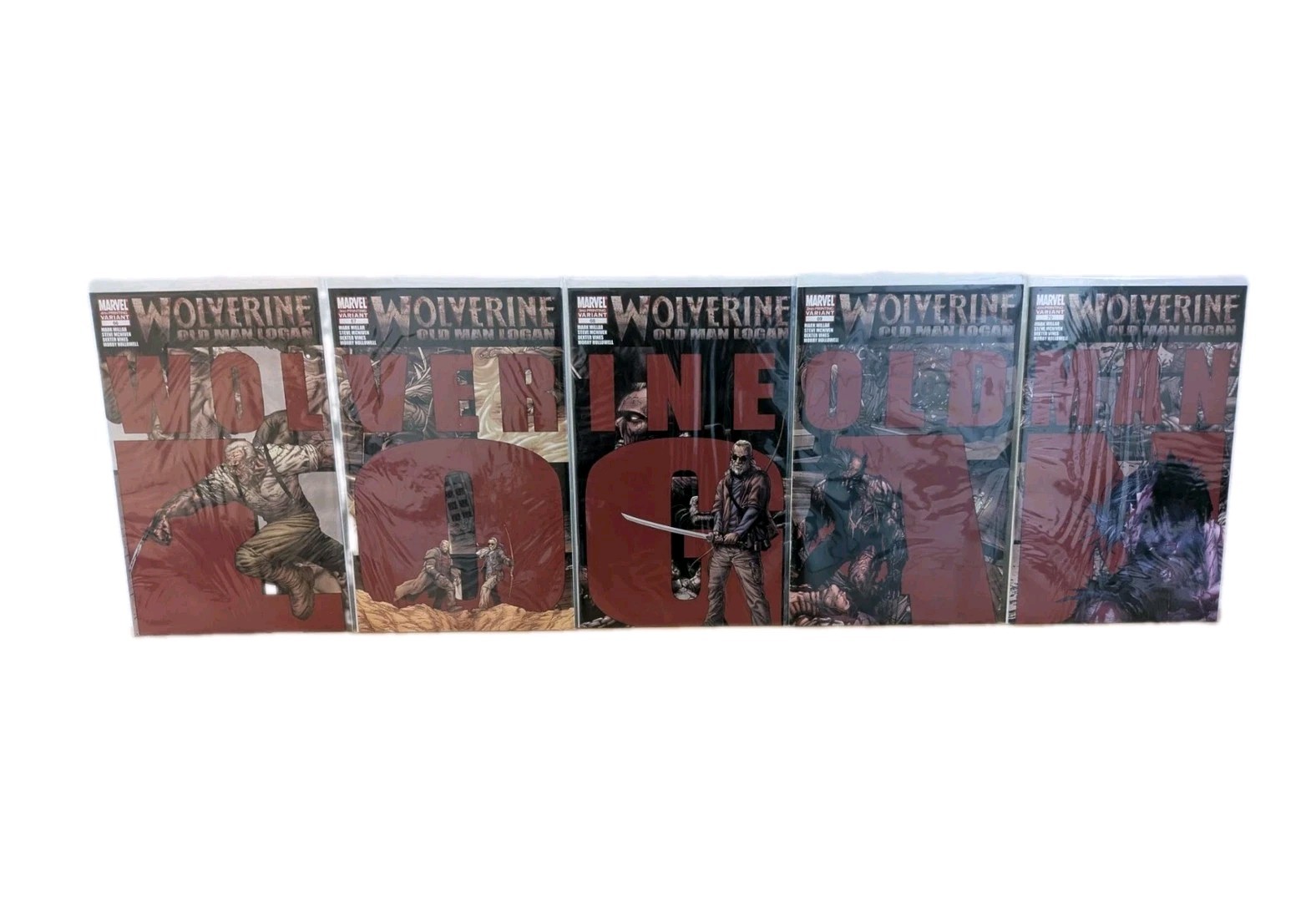 Wolverine #66 67 68 69 70 Connecting Variant Set 1st Appearance Old Man Logan