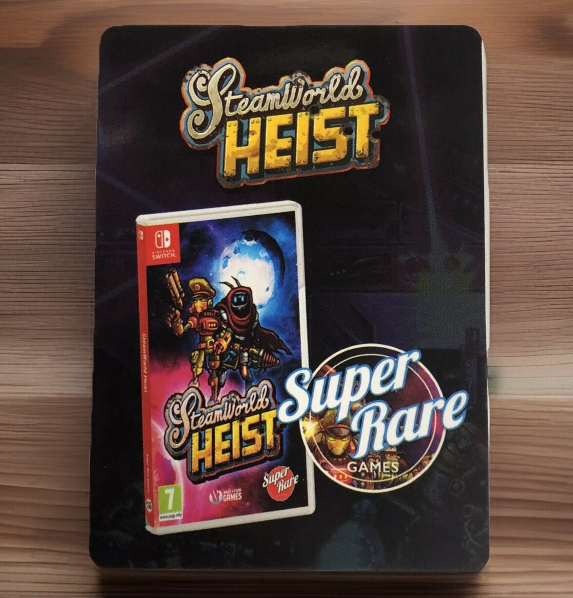 Super Rare Games SteamWorld Heist Title Card 000 Trading Card Single SRG 35