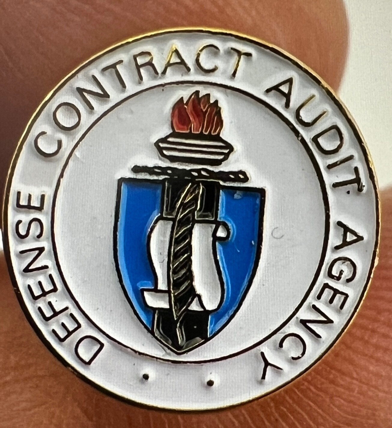 United States Defense Contract Audit Agency Pin 5/8