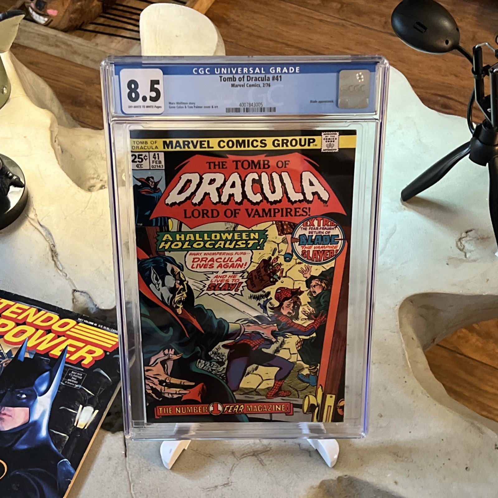 Tomb of Dracula #41 - CGC 8.5 - Return Of Blade Halloween Holocaust 🎃