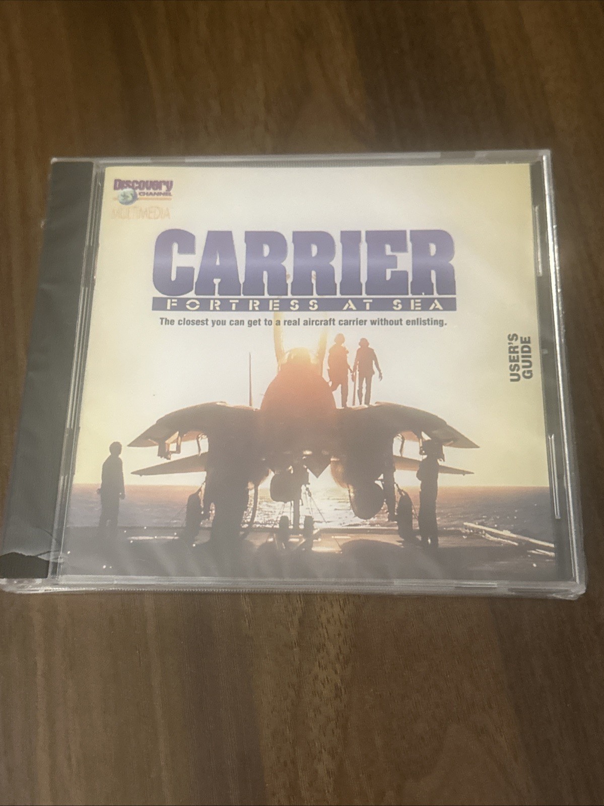 NEW 1996 Carrier Fortress At Sea Cd-rom Discovery Channel SEALED S6