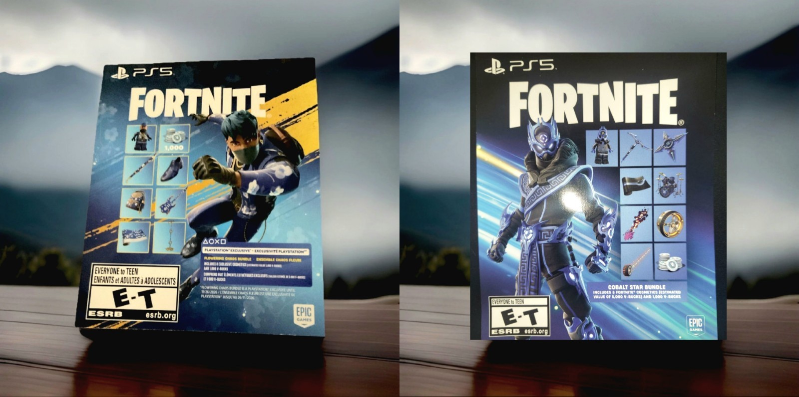 ✅Fortnite Flowering Chaos & Cobalt Star Bundle(*I Do NOT Sell Any Gaming Acc's)