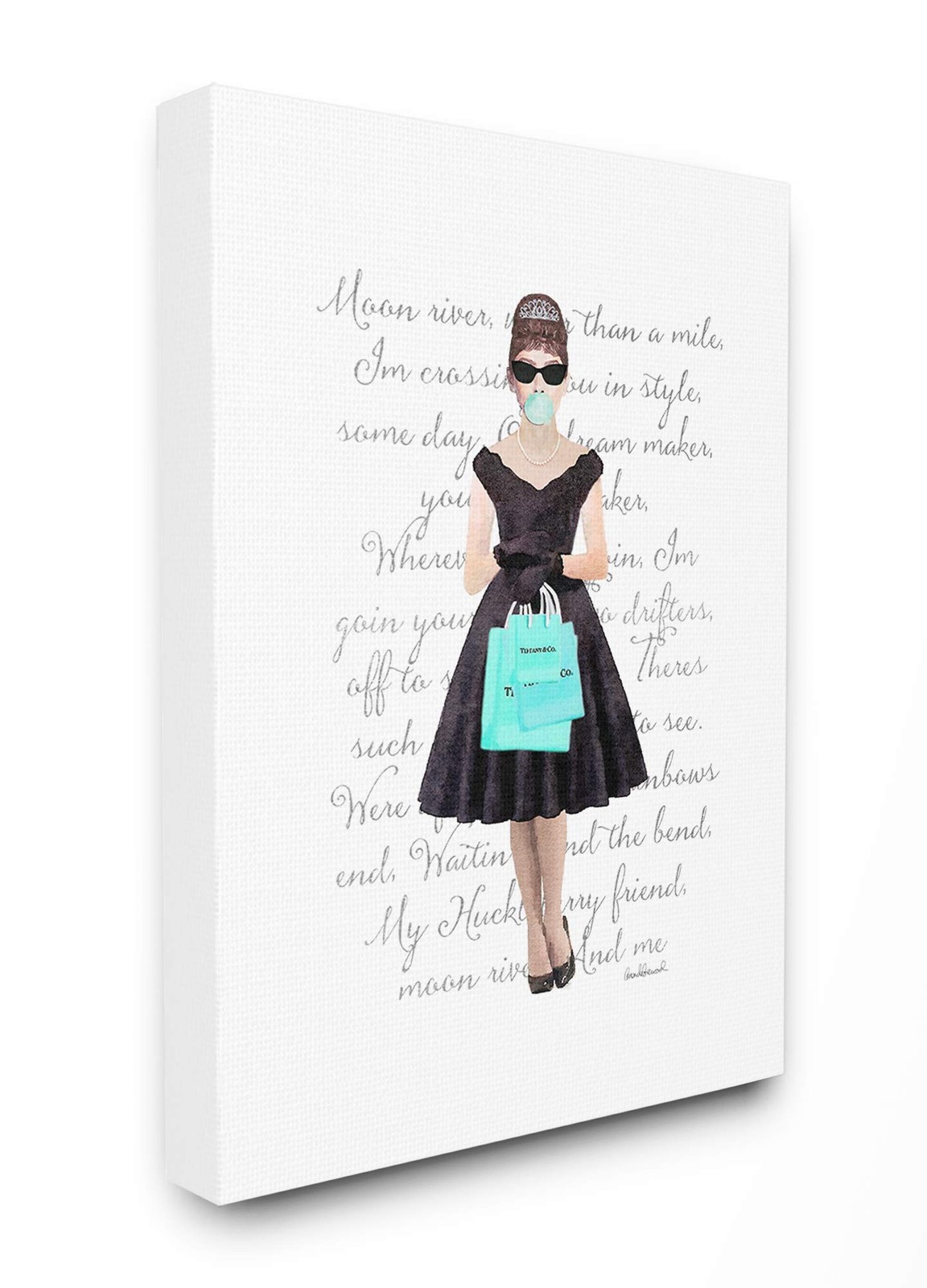 Stupell Industries The Stupell Home Dcor Collection Glam Shopping Hepburn Woman