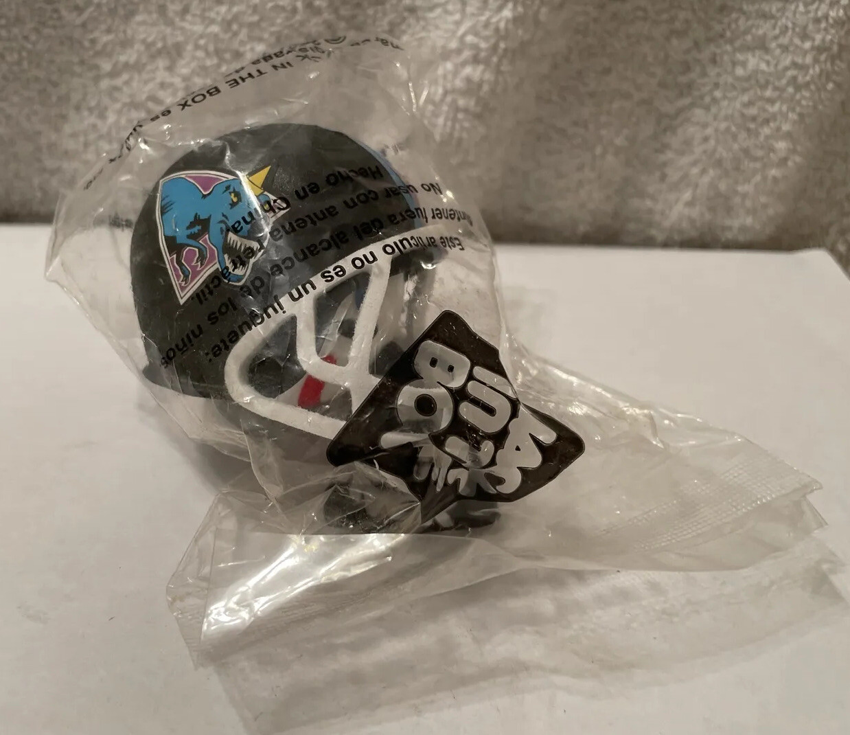Vintage Jack in the Box Antenna Ball Carnivore Dinosaur Football Helmet Topper