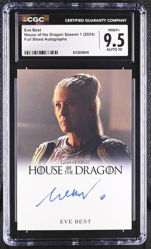 2024 Rittenhouse House Of The Dragon Season 1 Auto Full Bleed Eve Best