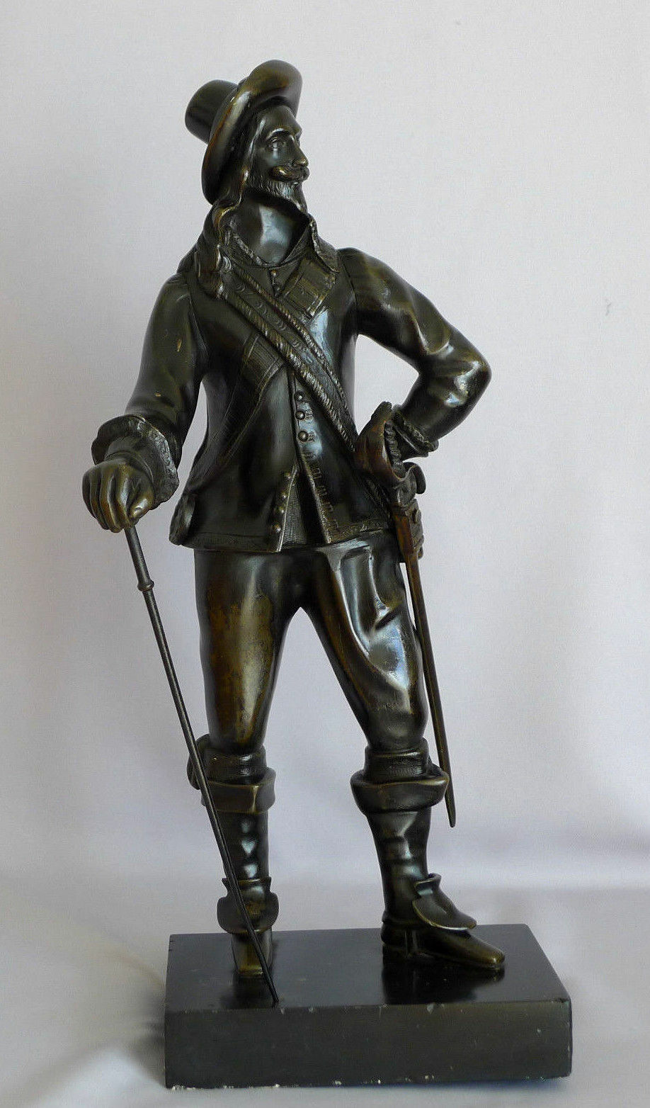Charles the First Bronze statue, c1790 very rare 