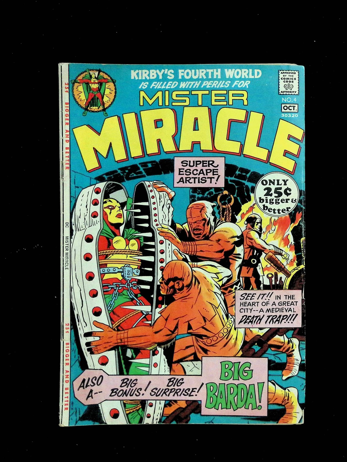 1971 Mister Miracle 4 Kirby's Fourth World DC