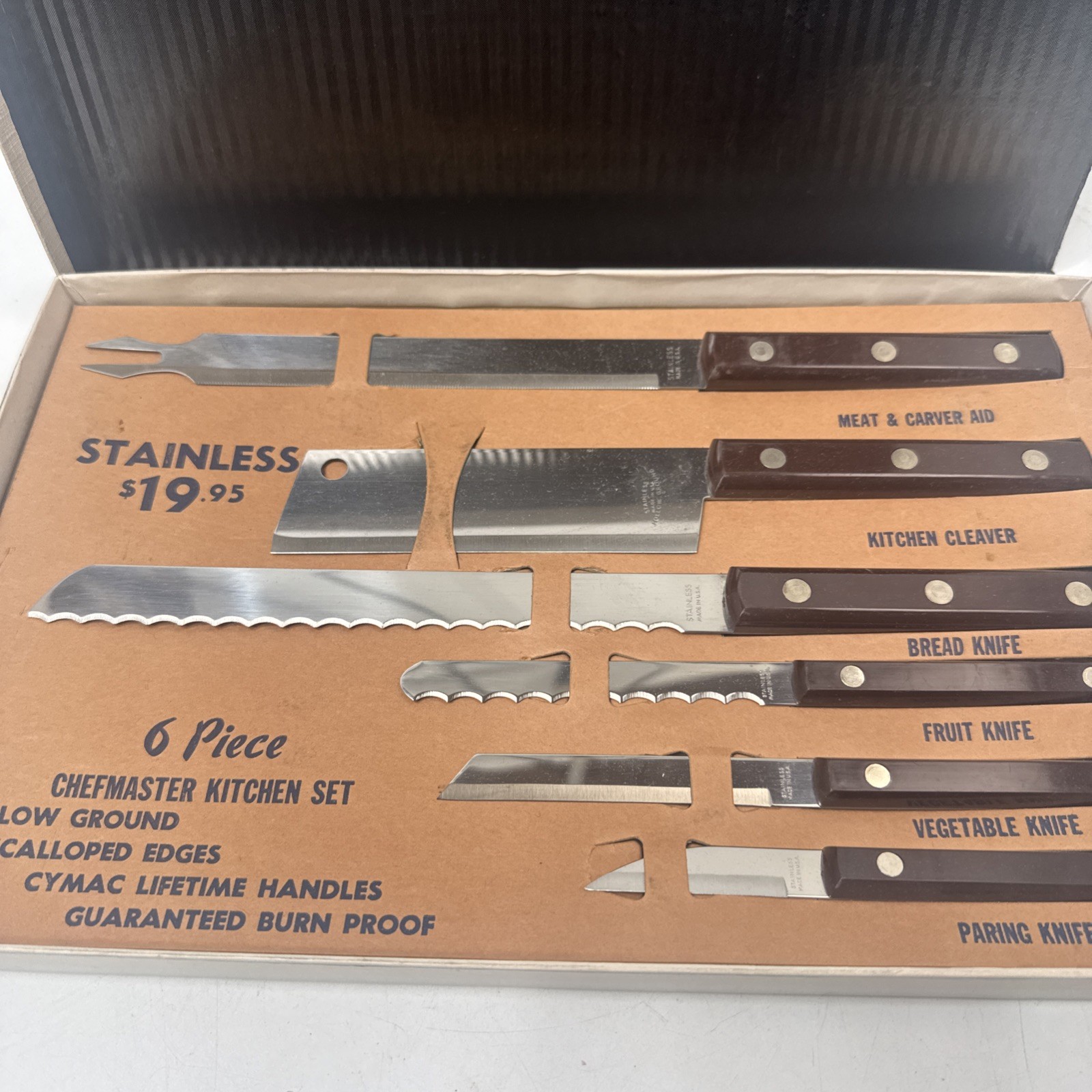 Vtg Regal Crest Sheffield Stainless Chefmaster Kitchen Set Made In The USA