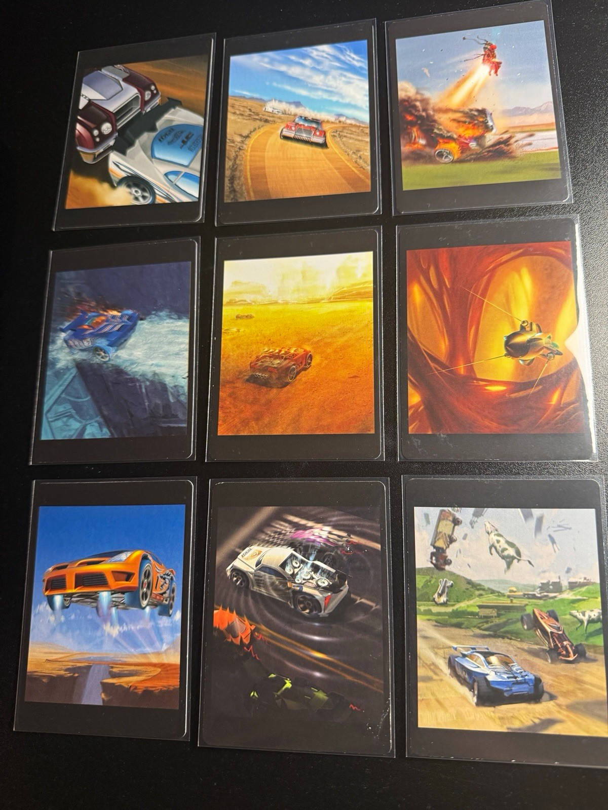 Hot Wheels Acceleracers Mattel Collectible Card Game Non-Sport Lot 9 Cards