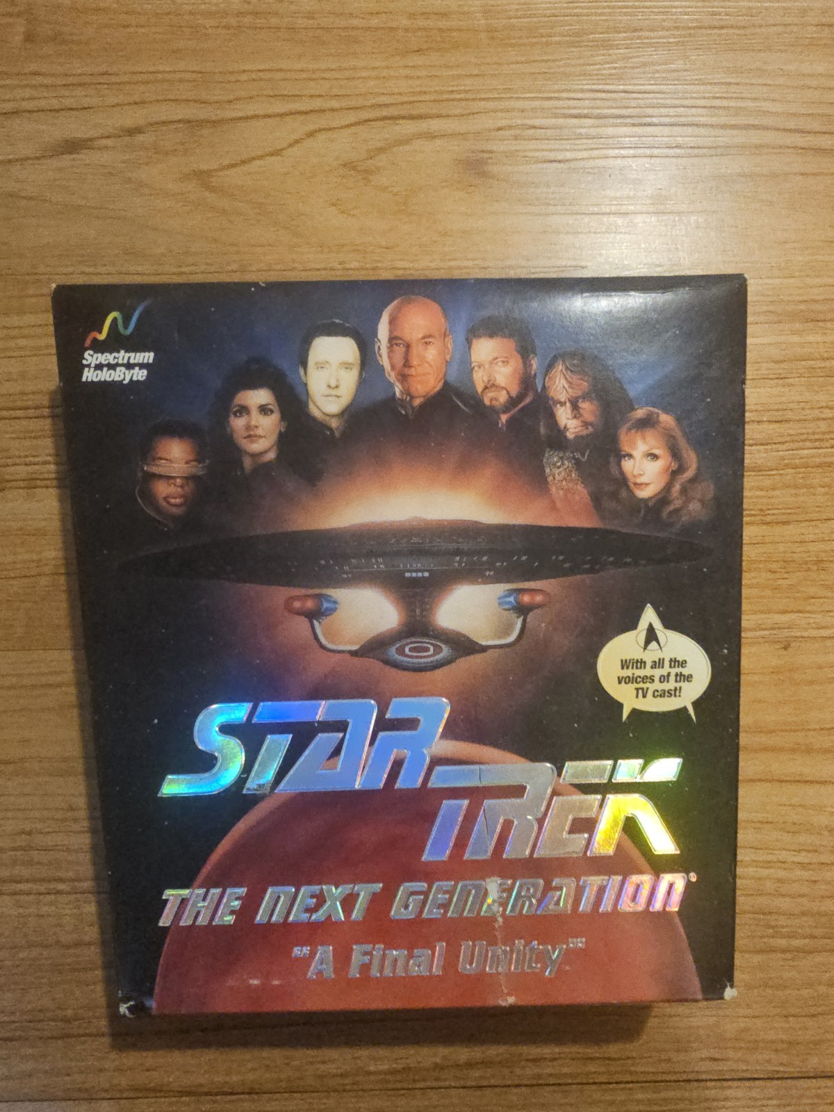 Vintage Star Trek The Next Generation A Final Unity CDRom Spectrum HoloByte