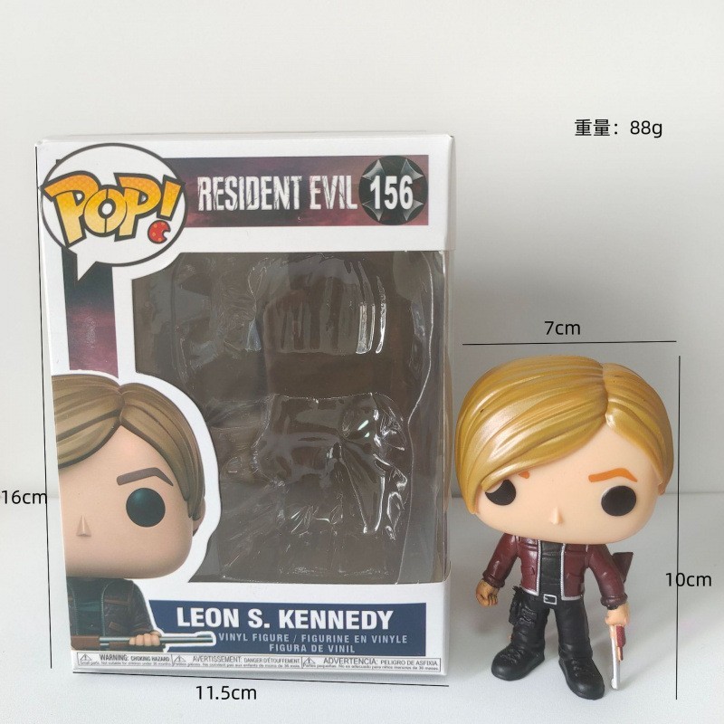 Pop Games: Resident Evil - Leon S. Kennedy Action Figure