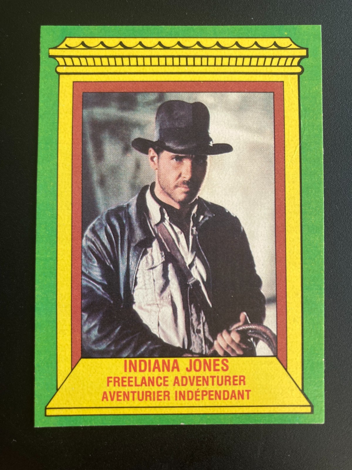 1981 O-Pee-Chee OPC Raiders of the Lost Ark Indiana Jones #2 MINT