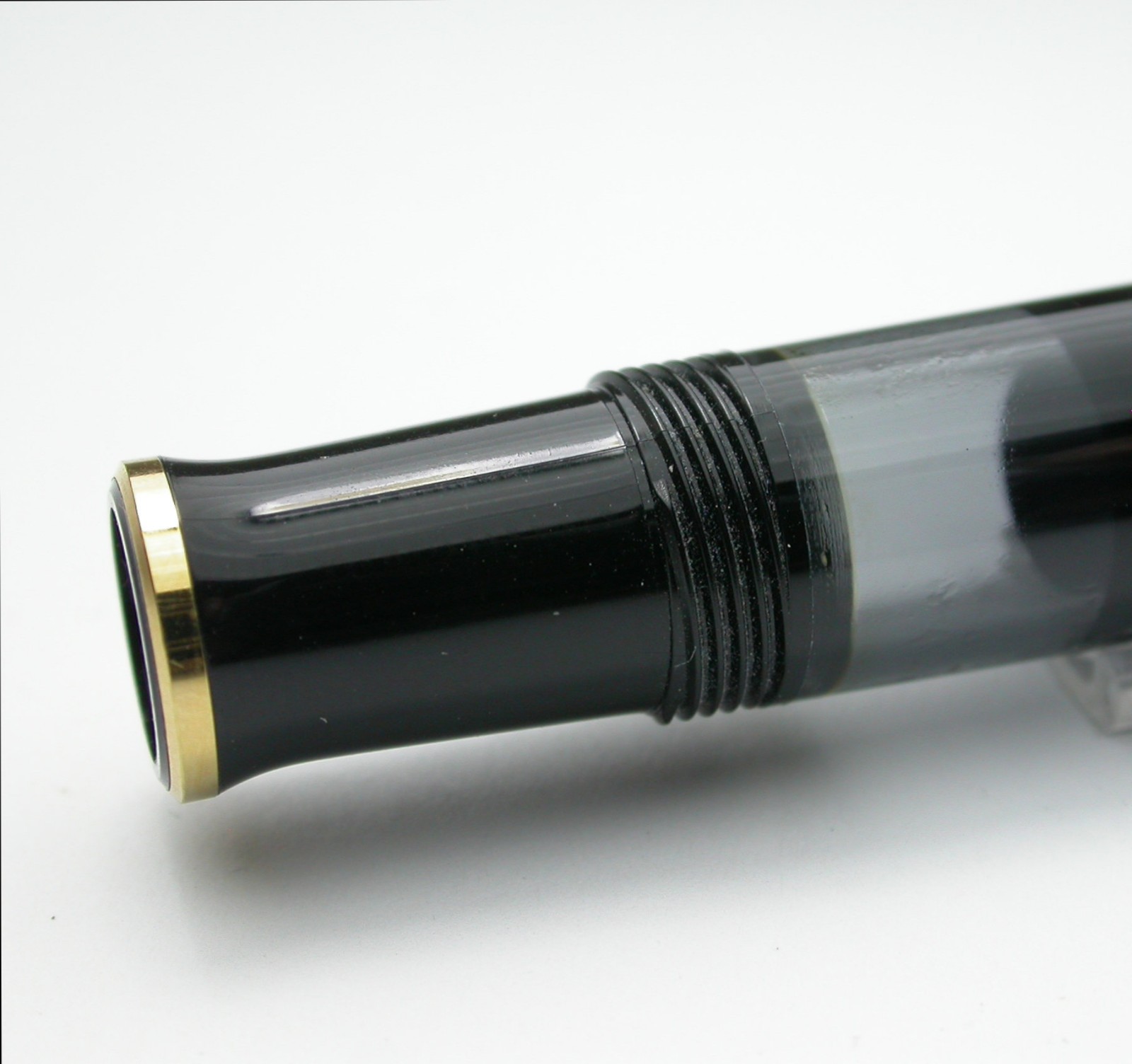 PELIKAN SOVEREIGN M600 OLD STYLE BLACK BARREL + PISTON PART FOUNTAIN PEN REPAIR