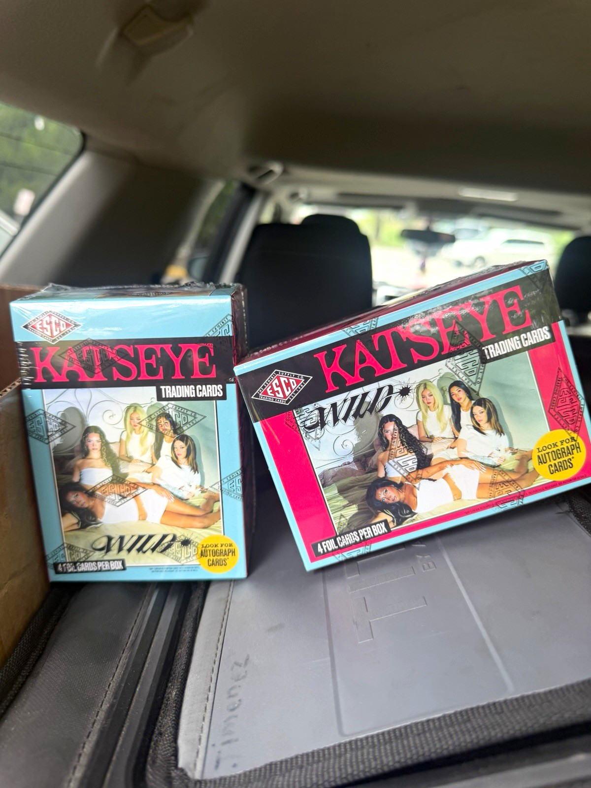 FSC Katseye Wild Katseye TWO NEW SEALED Boxes 40-Card Non-Sport Autographs