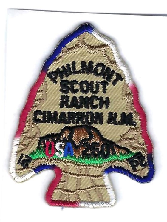 PHILMONT SCOUT RANCH * 250th ANNIVERSARY OF U.S.A. * SMALL STICKER PATCH