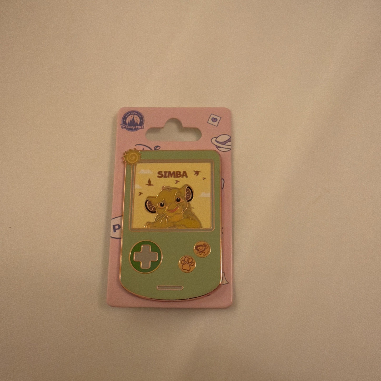 Authentic Disneyland Paris Simba Game Console Pin DLP 2026