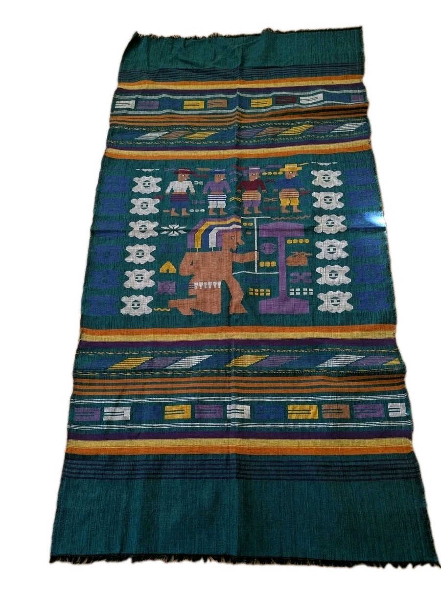 Guatemalan Handwoven tapestry/ wall hanging