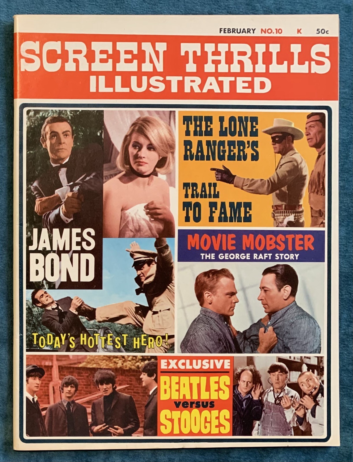 Screen Thrills Illustrated #10  Feb 1965  High Grade