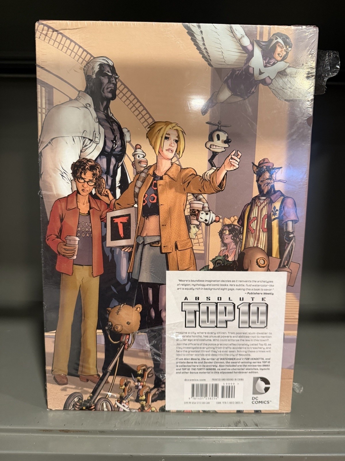 Absolute top 10 Dc Comics Alan Moore Gene Ha Zander Cannon Never Read