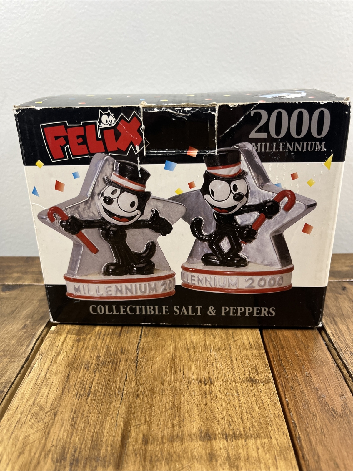 Felix The Cat Millenium 2000 Salt & Pepper Set