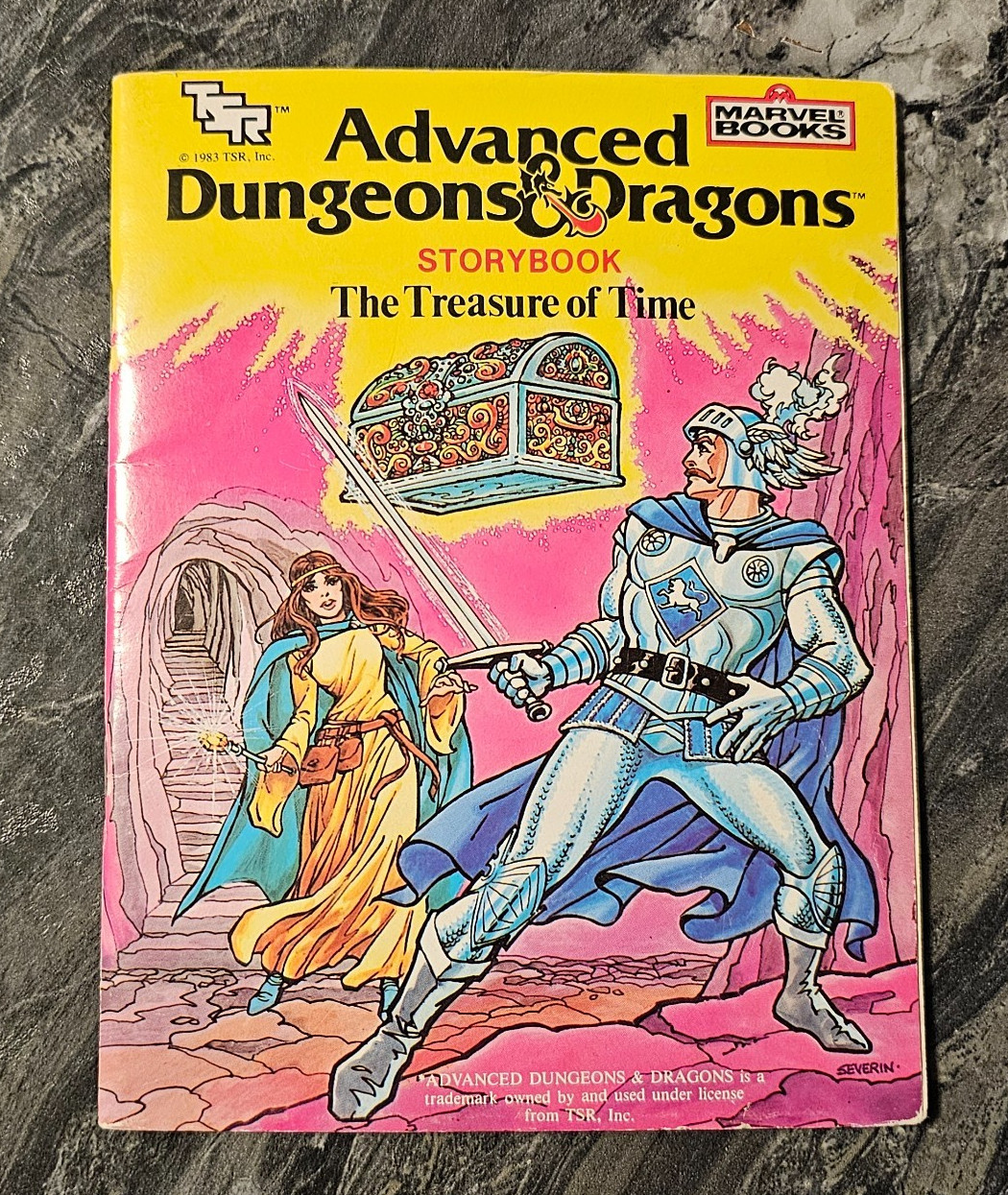 Advanced Dungeons & Dragons Storybook - The Treasure of Time 1983 TSR Original
