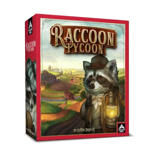 Forbidden Games Raccoon Tycoon Board Game: Strategy & War Game for 2-5 Players, 