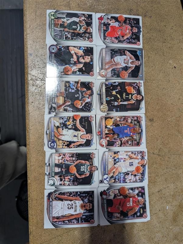 OPENED PACKS - 2025 Bowman NBA Jumbo Hobby Box SHIPS 400+   QTY G2U