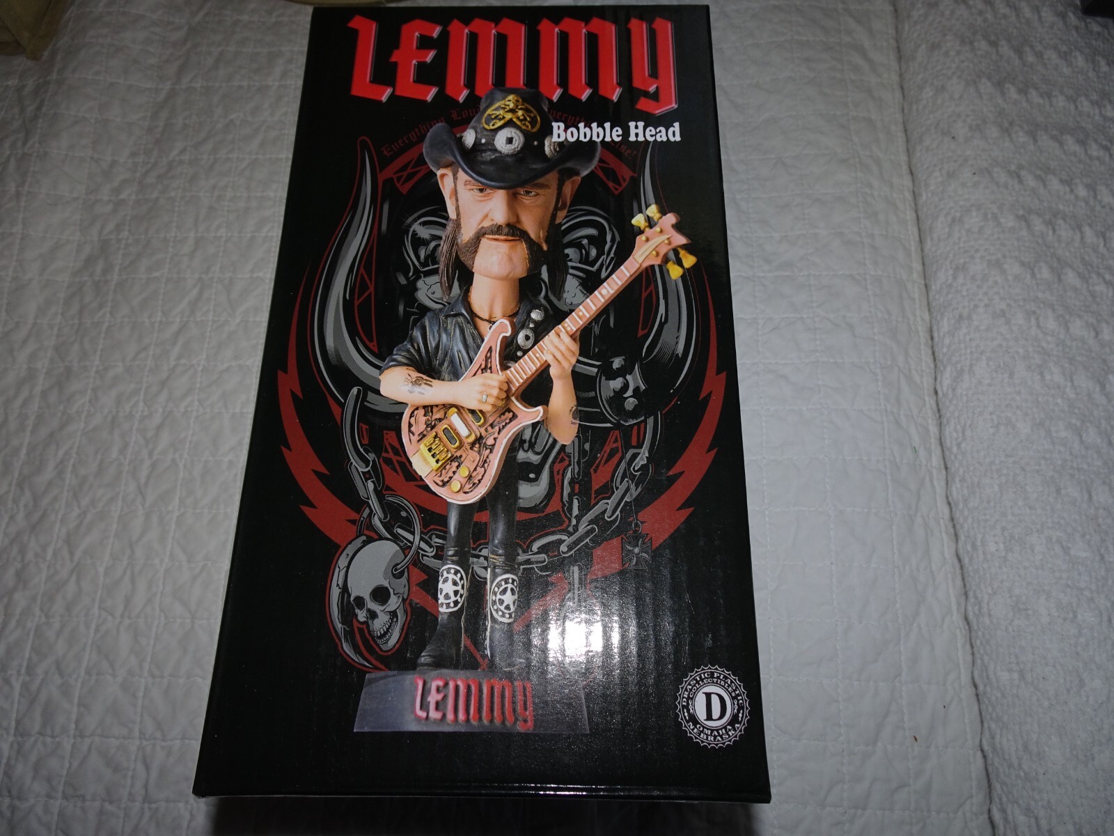 Motorhead Lemmy Kilmister Bobblehead out of print