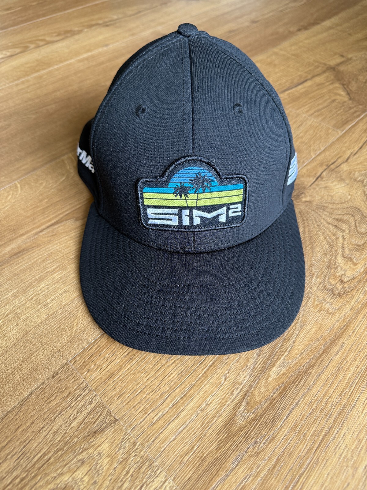 Taylor Made Sim 2 Golf Black Adjustable Hat Excellent