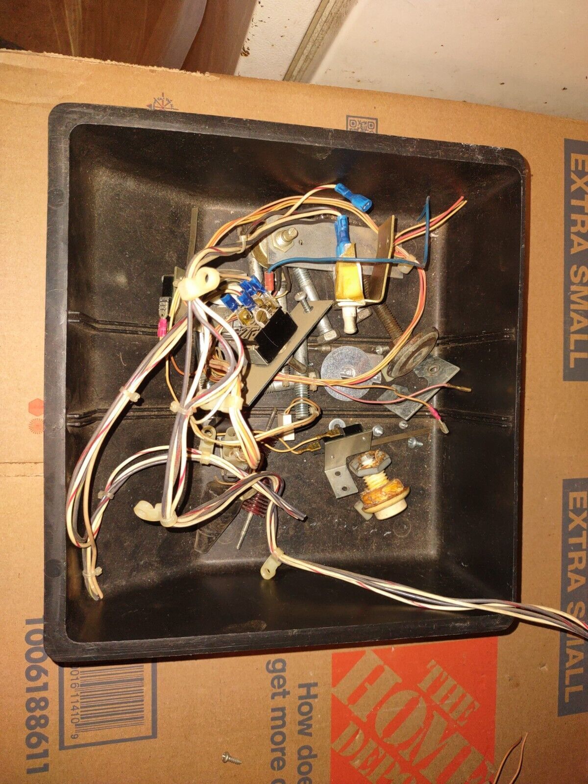 atari airborne avenger pinball arcade cabinet parts lot #22