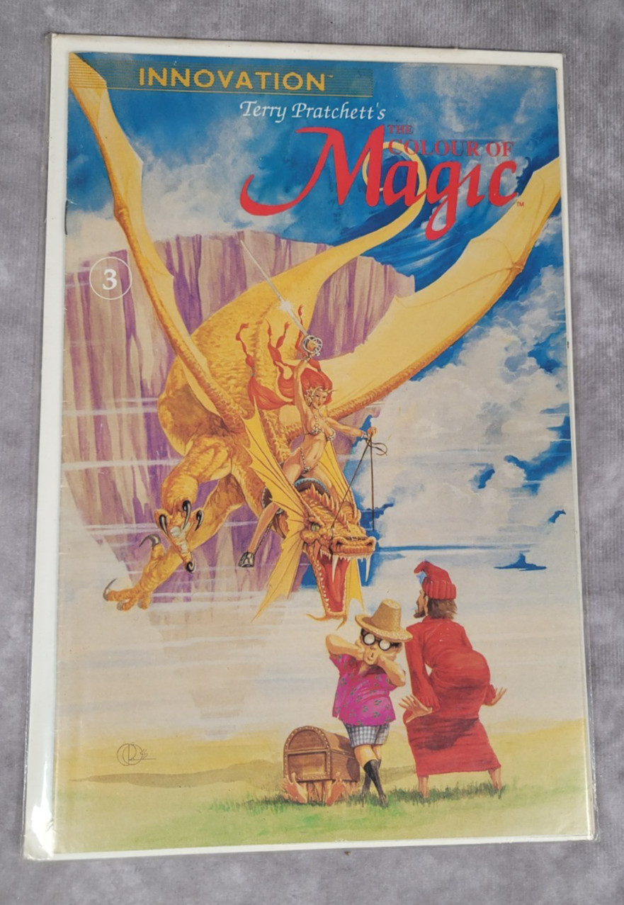 Terry Pratchett’s The Magic #3 Innovation Comics Fantasy Adaptation Bagged Board