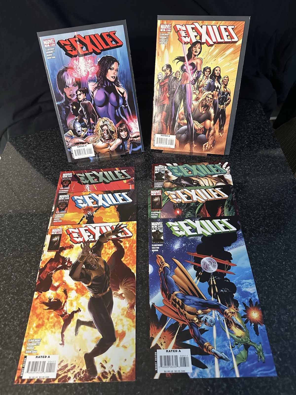 New Exiles 1,2,3,4,5,6,7 & 8