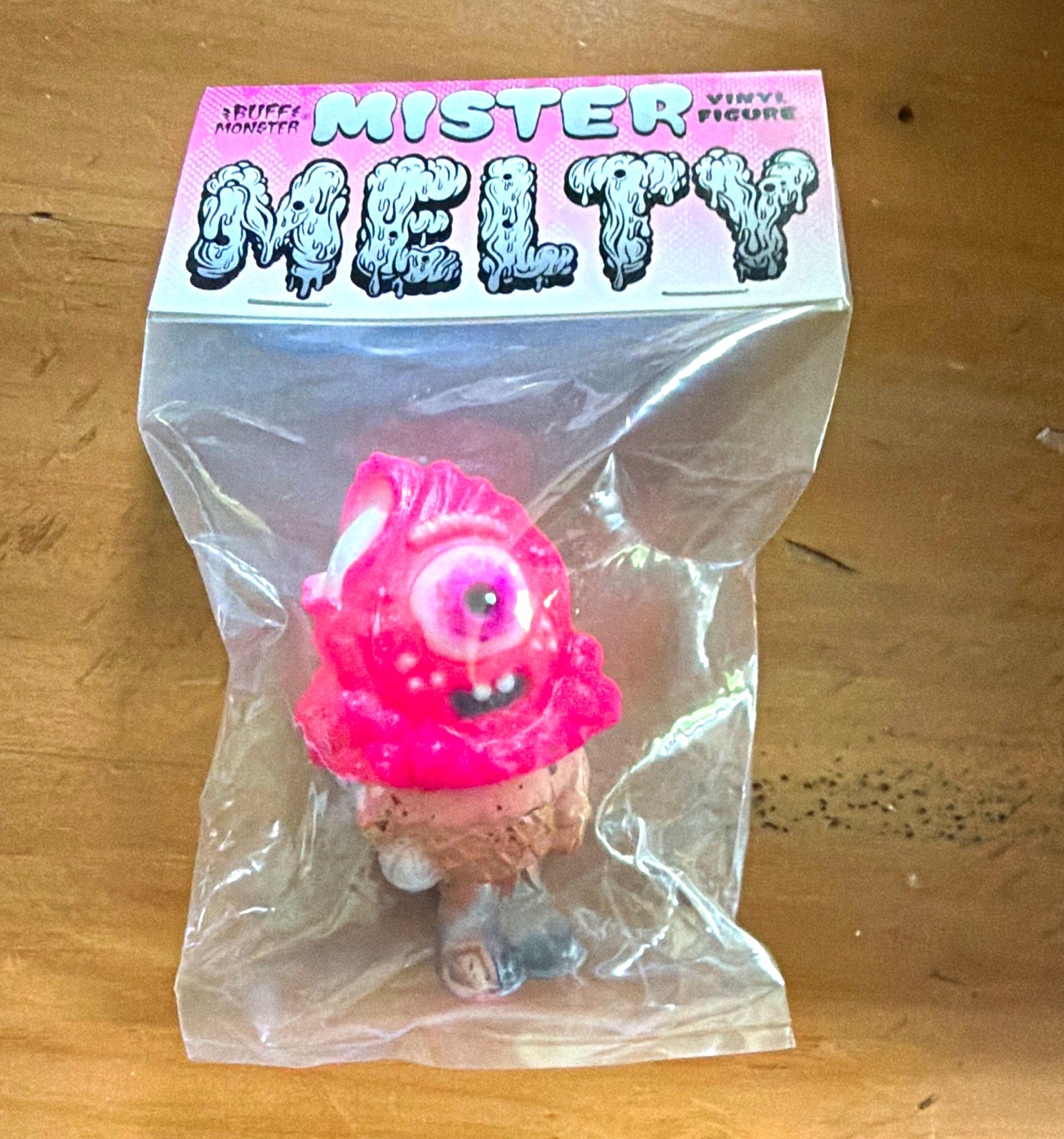 Buff Monster Original Zombie Mister Melty Vinyl Figure 2014 NEW RARE