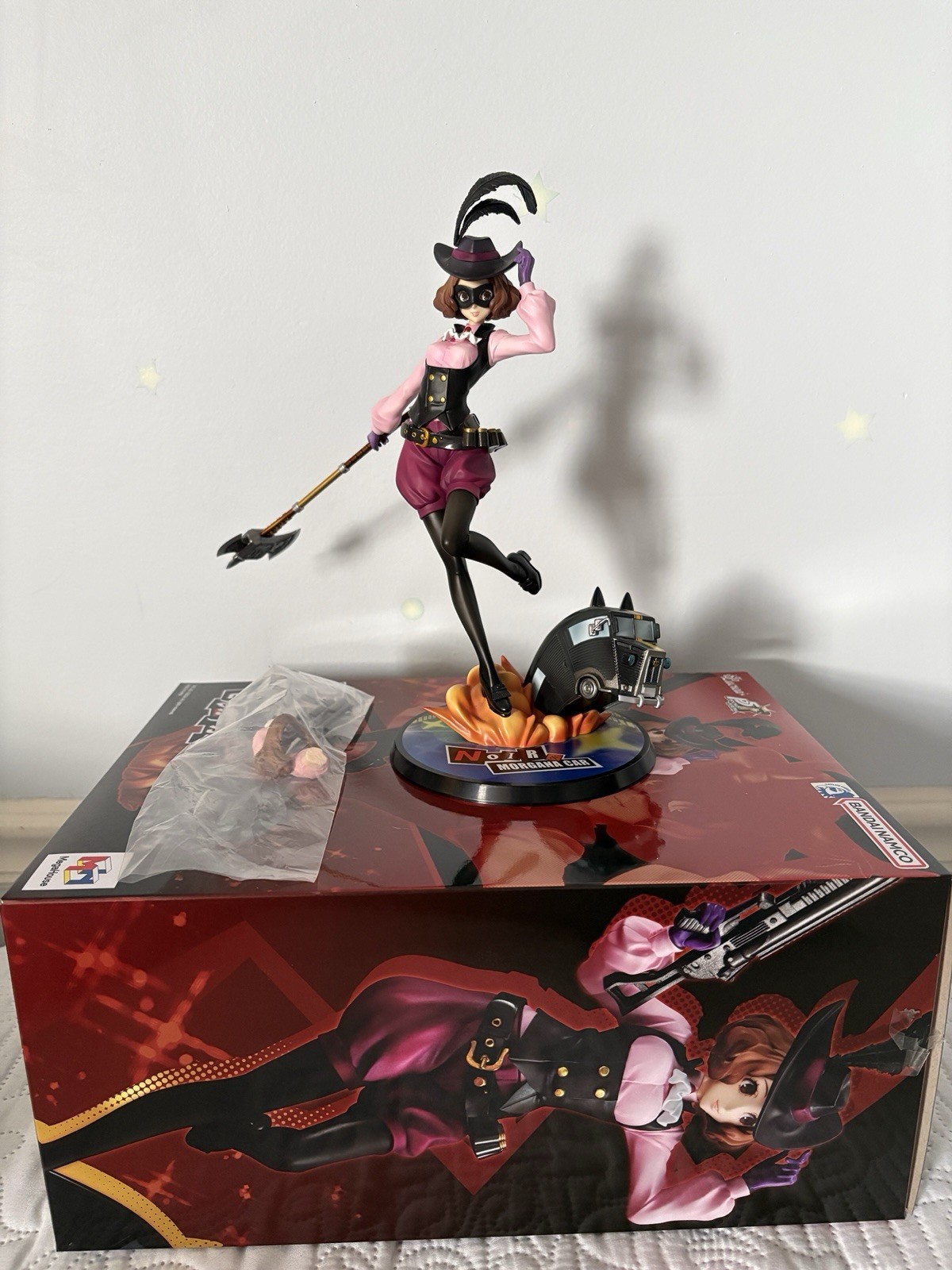 Persona 5 Royal Haru Okumura Noir and Morgana Megahouse Figure