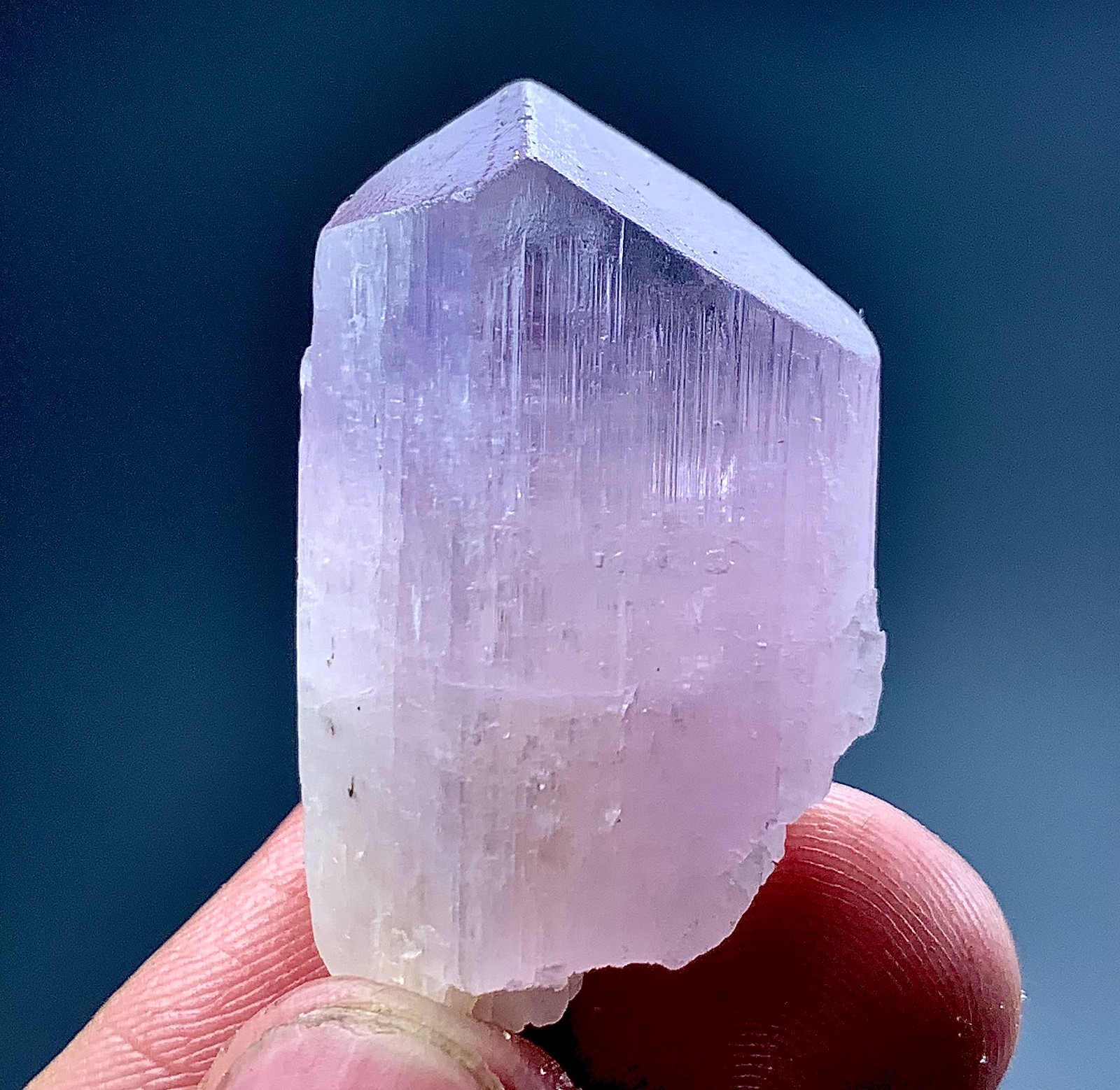 110 Carat Natural Pink Kunzite Crystal Specimen From Afghanistan