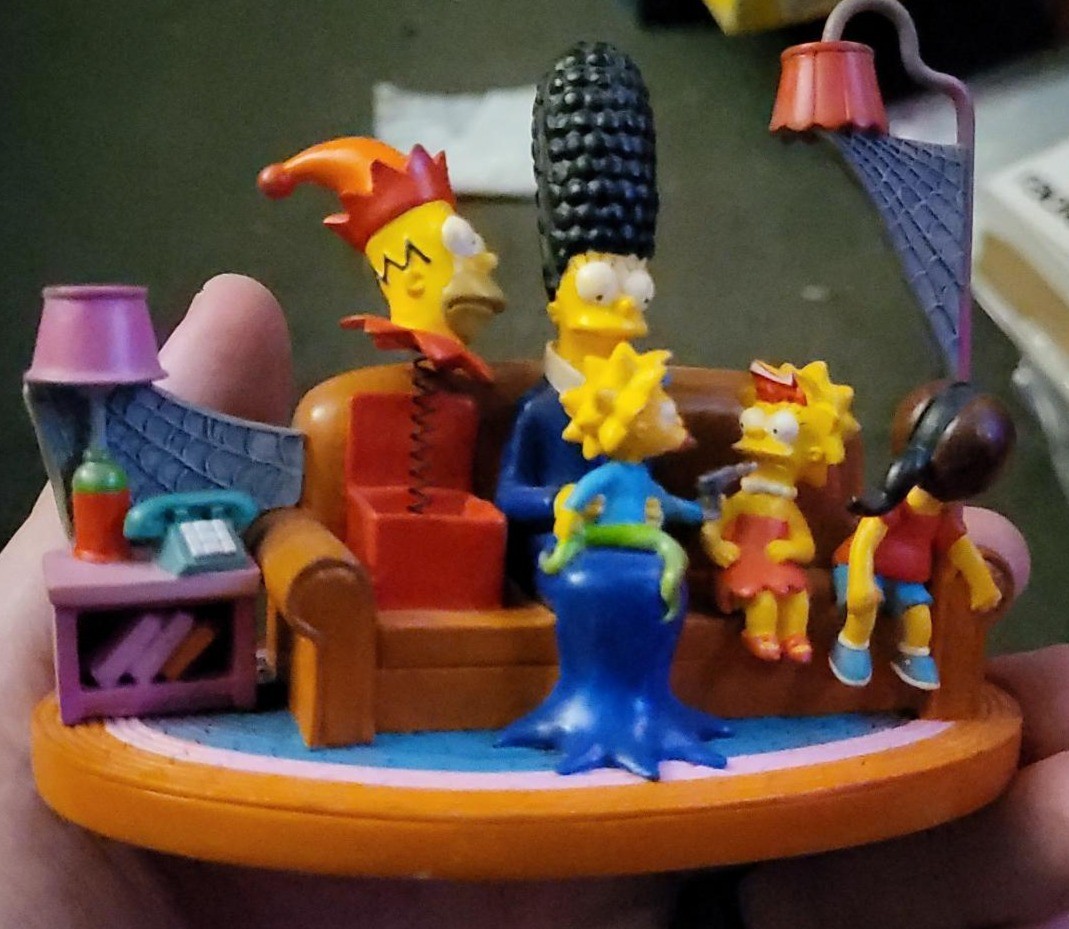 Ultra Rare Hamilton 1st Customer Sample The Simpsons Couch Halloween X - 1 of 1