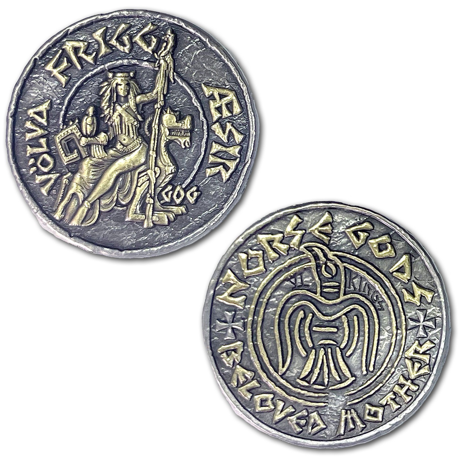 Frigg Viking Norse Mother Goddess of Fertility, Marriage & Prophecy Ancient Coin