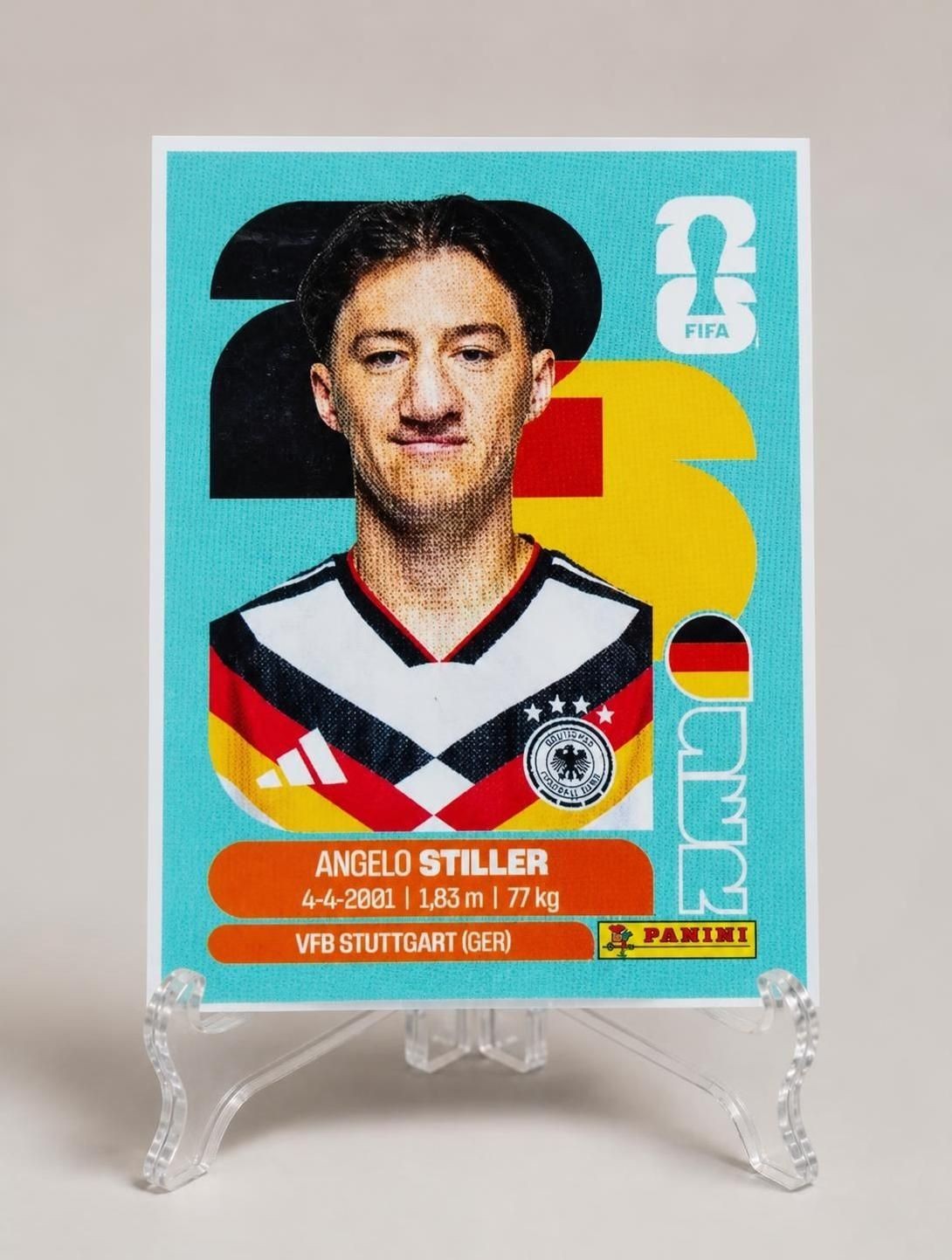 Panini World Cup26 Parallel Sticker | ANGELO STILLER | FIFA World Cup 2026 | GER 9
