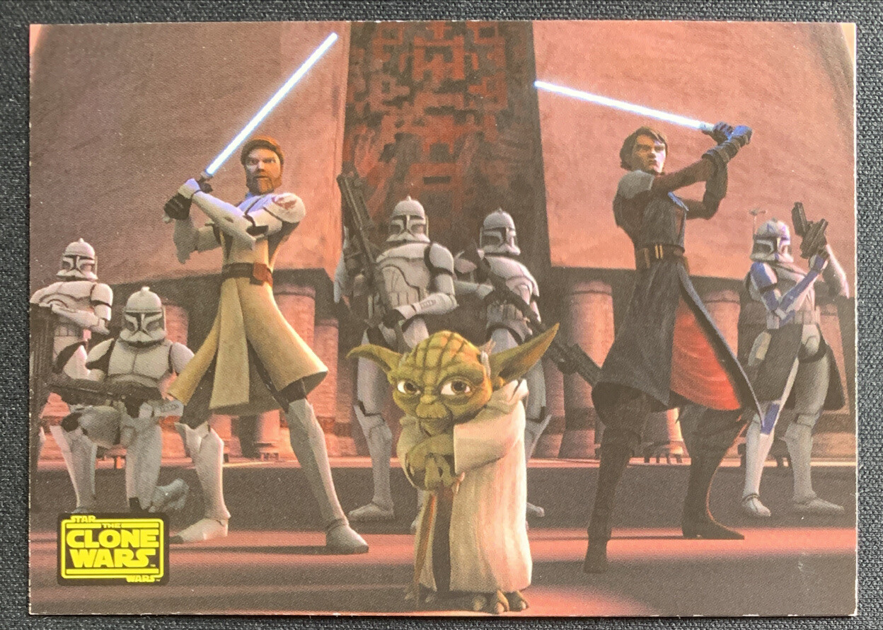 2008 Topps Star Wars Clone Wars: An Animated Adventure #1  Trading Card  - QTY