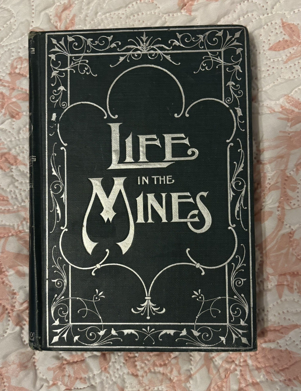 Rare Vintage 1st Edition 1898 Life in the Mines; or, Crime Avenged Hardcover EUC